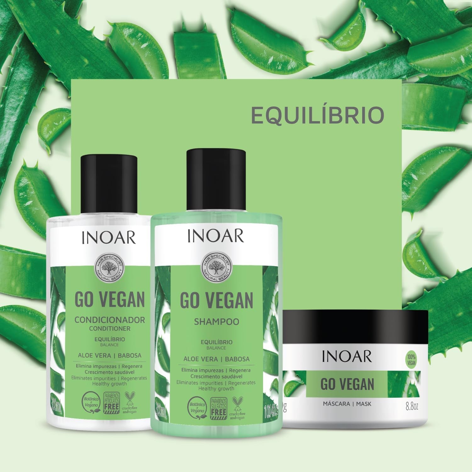Go Vegan Balance Aloe Vera Conditioner 300Ml