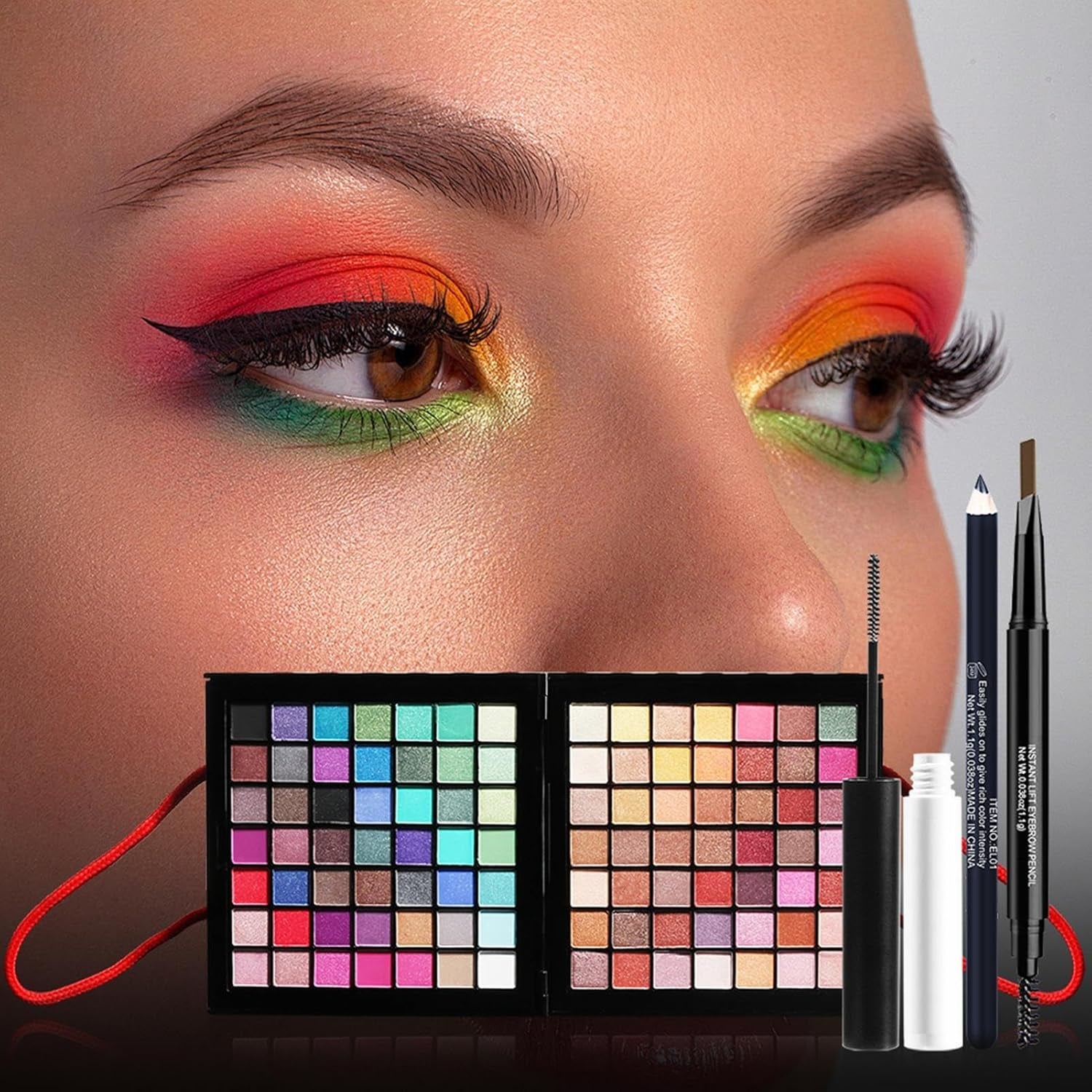 Full Makeup Kit, All in Makeup Kit, Complete Cosmetic Kit, Makeup Palette for Beginners, Makeup Set, Beauty Kit for Women, Beginner Makeup Kit, Makeup Set for Girls, Travel Makeup Kit