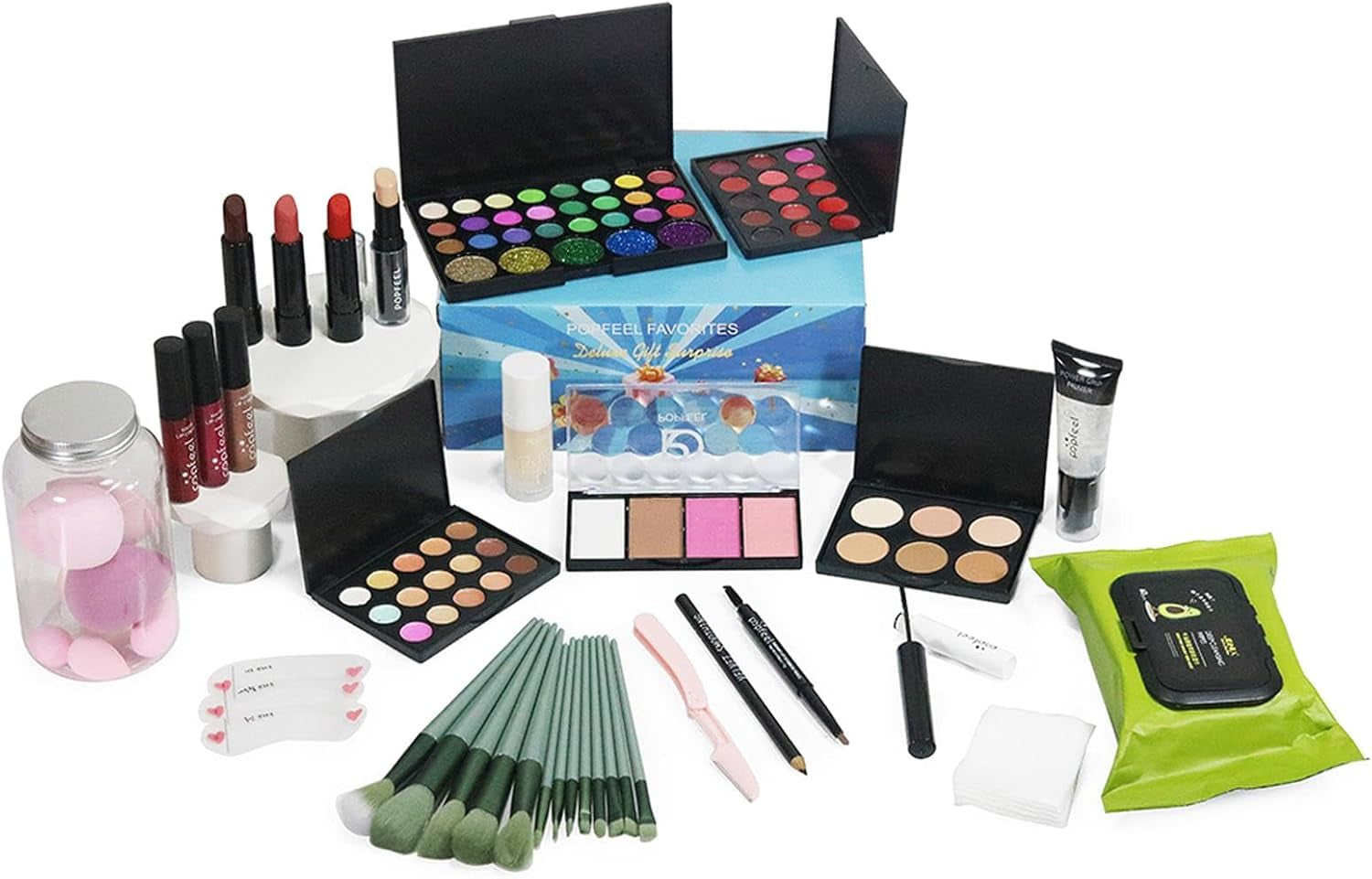 Professional Makeup Set | Cosmetic Beauty Set | Makeup Starter Pack | Multi-Purpose Makeup Kit, Adult Makeup Set, Beauty Makeup Set, Makeup Kit, Makeup Set, Makeup Set, Makeup Set