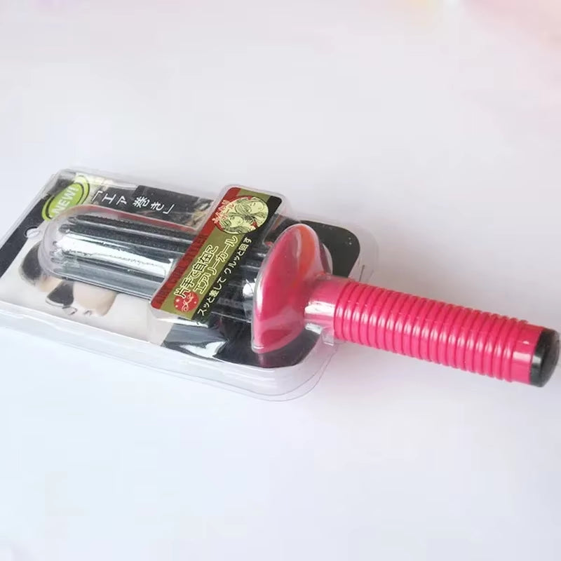 Exquisite Hair Curler Combs Hair Fluffy Styling Curler Heatless Curling Hair Brush Roller Tools Women Professional Apparatus