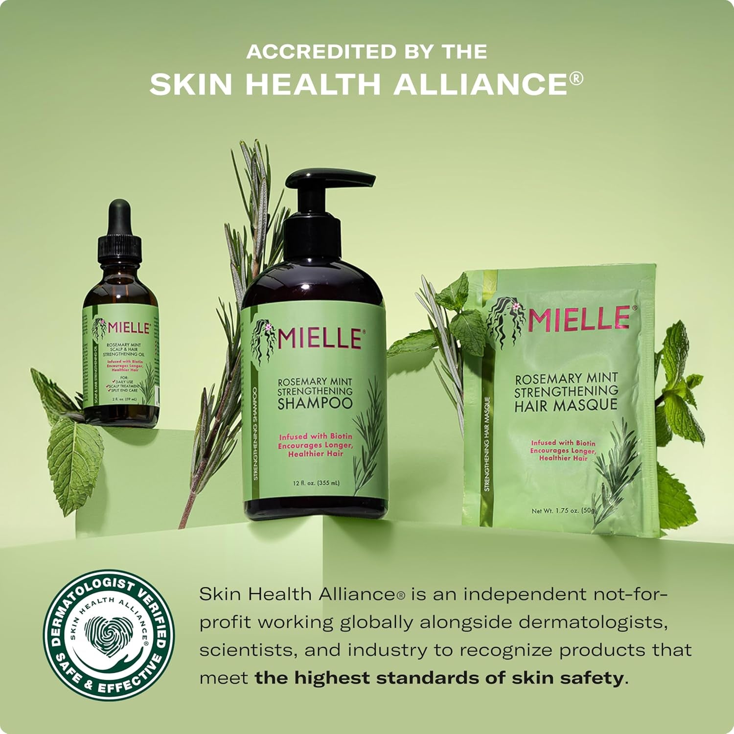 Mielle Rosemary Mint Hair Masque 355 Ml