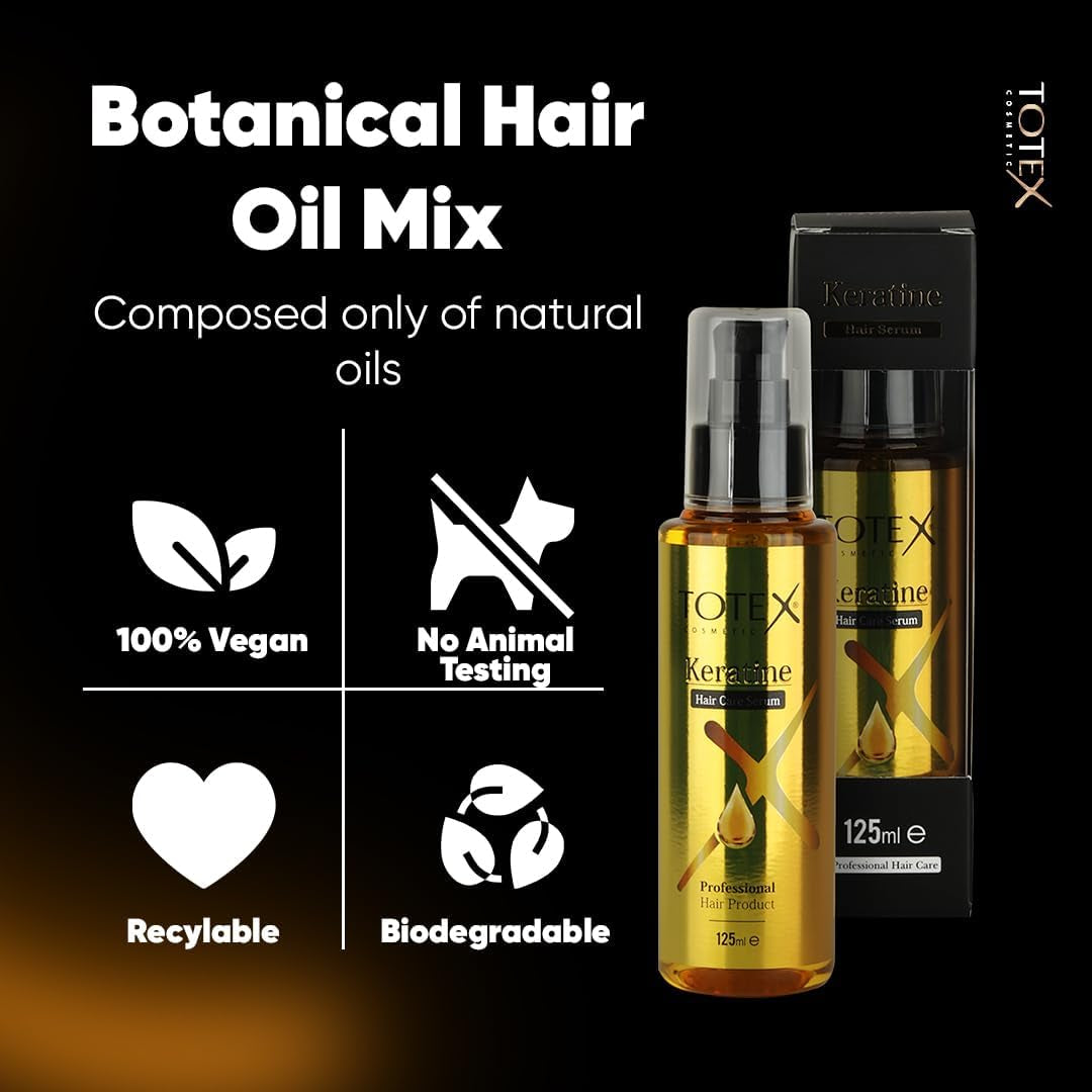 Totex Keratin Hair Care Serum 125Ml