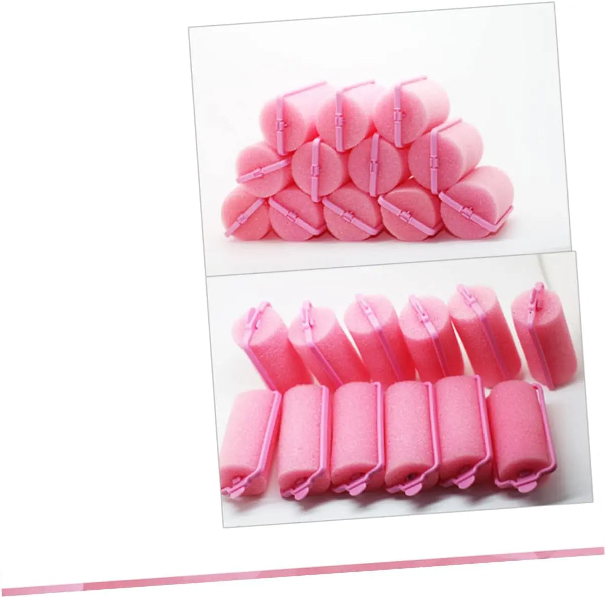 24Pcs Sponge Roller Foam Rollers Hair Curlers Hair Flexible Curlers Sponge S for Foam S for Dressing Tools