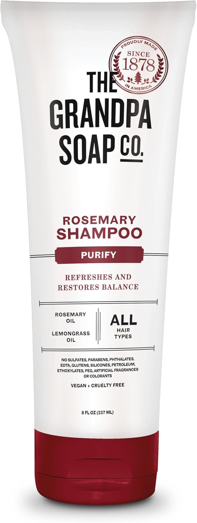 Grandpas Shampoo Rosemary, 8 Oz