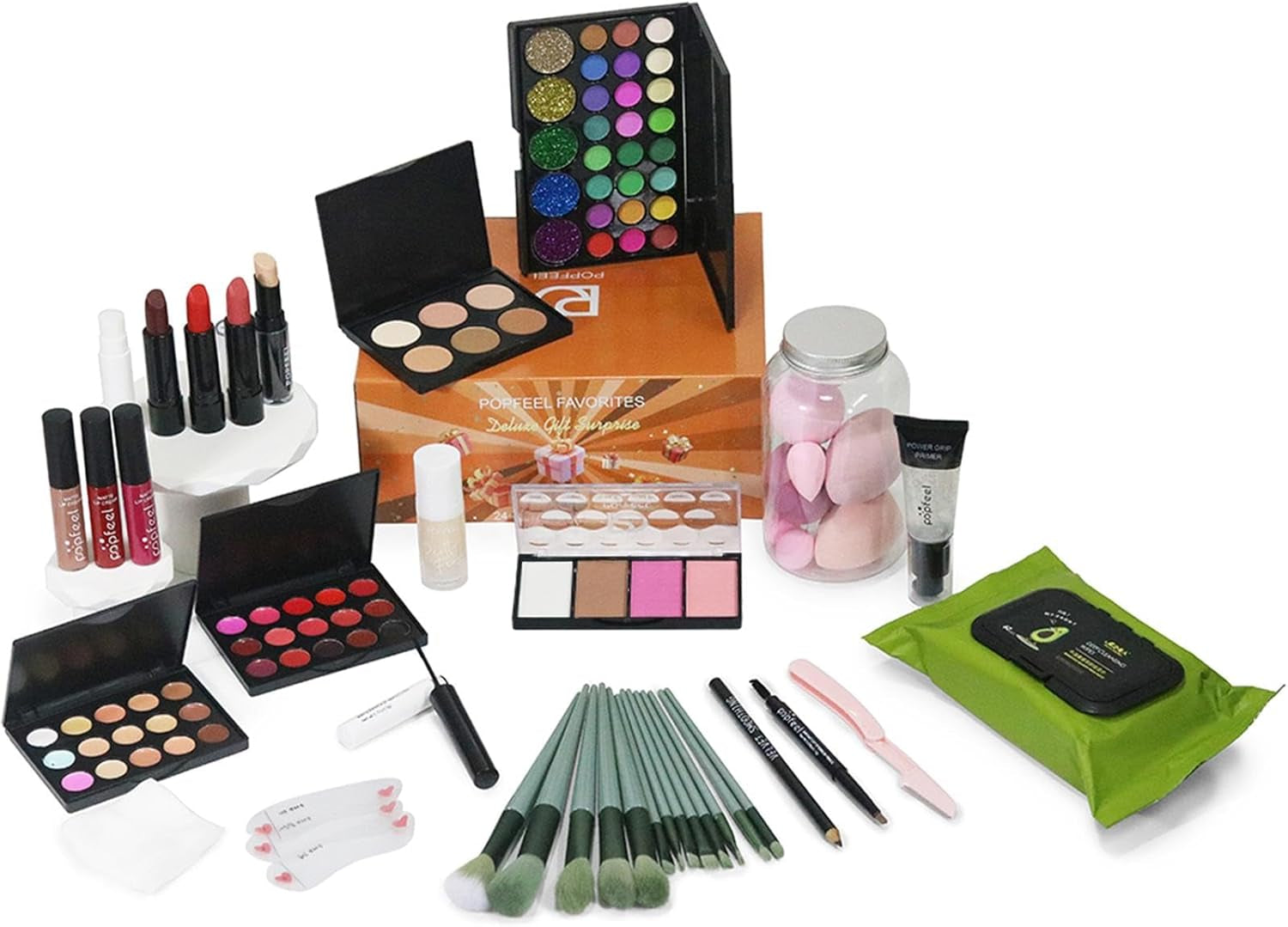 Professional Makeup Set | Cosmetic Beauty Set | Makeup Starter Pack | Multi-Purpose Makeup Kit, Adult Makeup Set, Beauty Makeup Set, Makeup Kit, Makeup Set, Makeup Set, Makeup Set