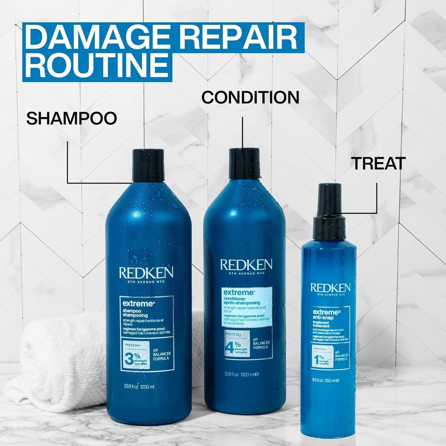 Extreme Conditioner for Unisex, 33.8 Oz, 1014 Ml