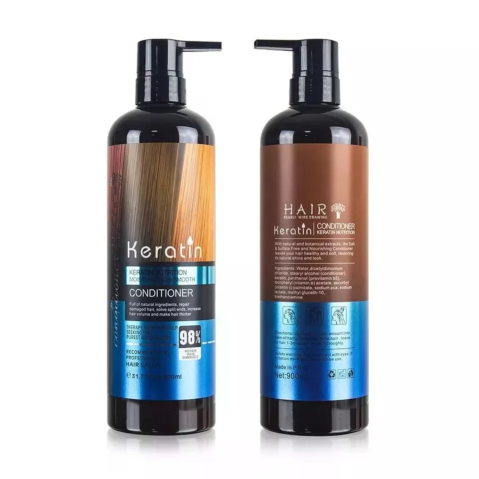 Shampoo and Hair Care Set Hair Mask Keratin Hair Care Silky Repair Dyeing and Perm Oil Control Hair Care