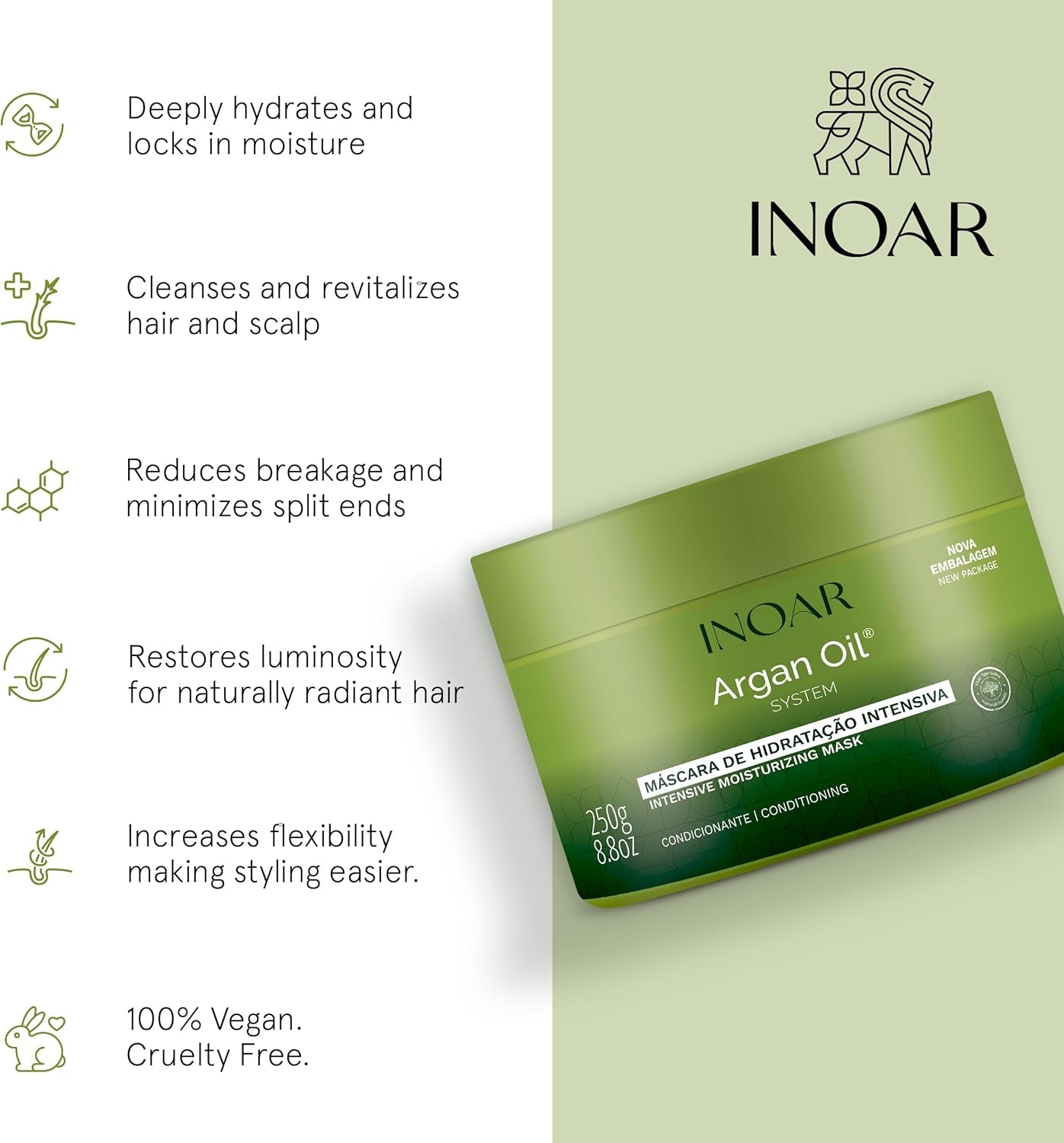 Argan Oil Hair Mask 250G