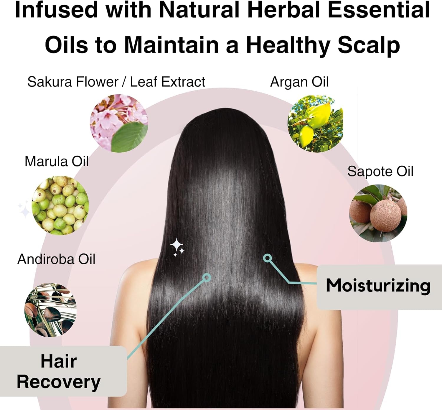 Shampoo for Fine Hair & Damaged Hair Women & Men, Natural Shampoo with Organic Argan Oil & Vitalizing Keratin Protein from Japan, Sulfate & Silicone Free, 15.2 Fl Oz/ 450 Ml, EXTRA VITAL