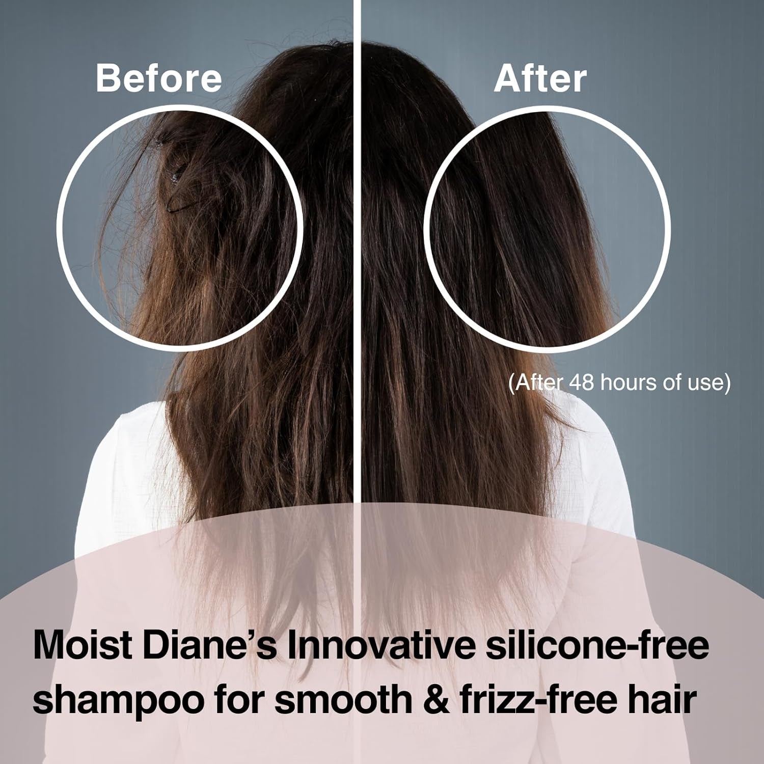 Shampoo for Fine Hair & Damaged Hair Women & Men, Natural Shampoo with Organic Argan Oil & Vitalizing Keratin Protein from Japan, Sulfate & Silicone Free, 15.2 Fl Oz/ 450 Ml, EXTRA VITAL