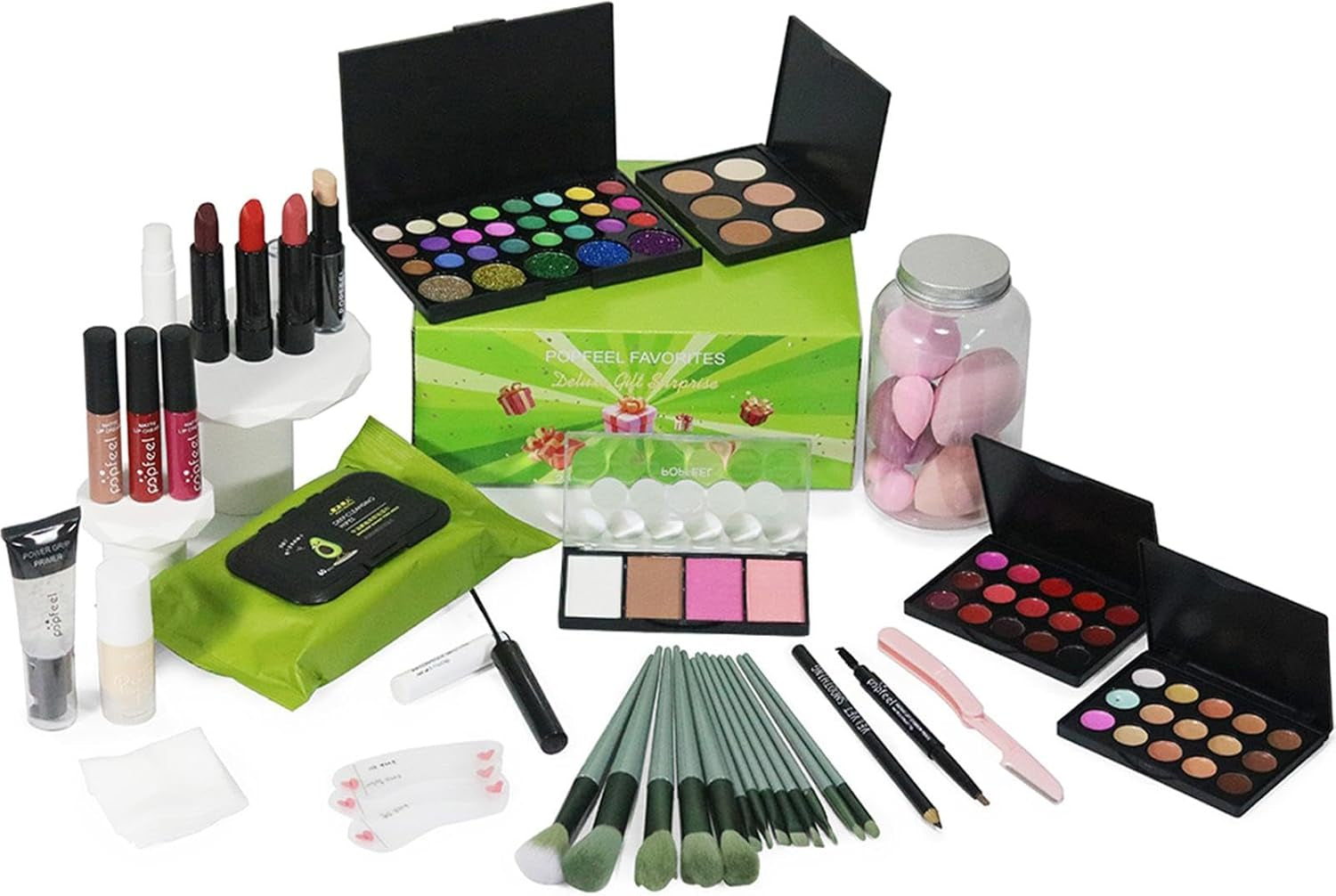 Professional Makeup Set | Cosmetic Beauty Set | Makeup Starter Pack | Multi-Purpose Makeup Kit, Adult Makeup Set, Beauty Makeup Set, Makeup Kit, Makeup Set, Makeup Set, Makeup Set