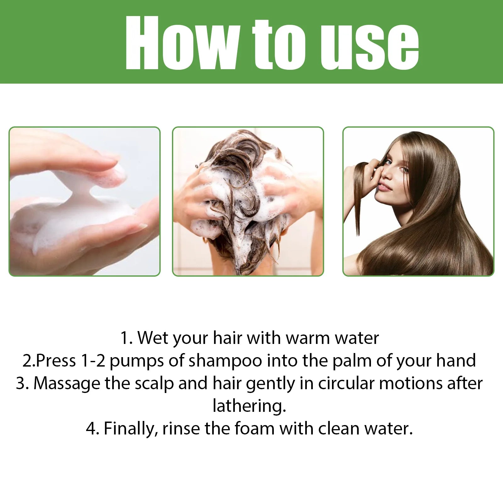 Rosemary Shampoo Hair Regrowth Deep Cleansing Scalp Treatment Oil Control Strengthening Hair Roots anti Hair Loss Shampoo 100Ml