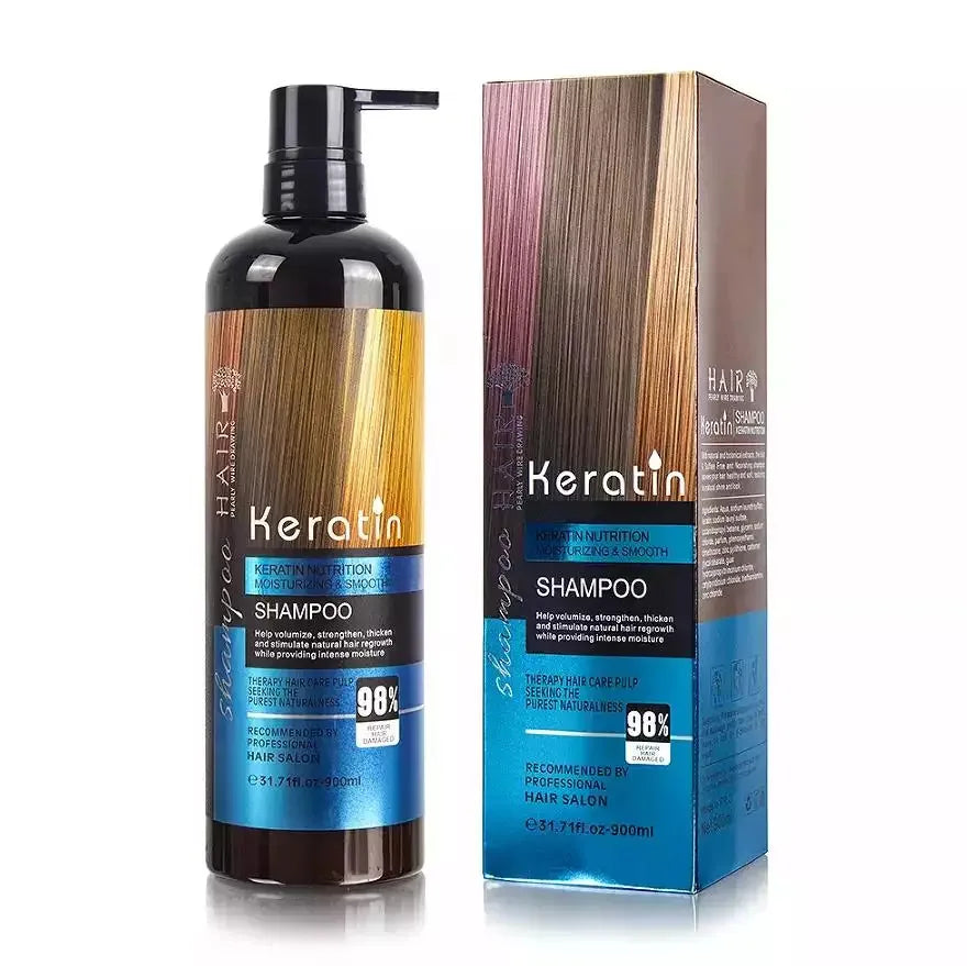 Shampoo and Hair Care Set Hair Mask Keratin Hair Care Silky Repair Dyeing and Perm Oil Control Hair Care