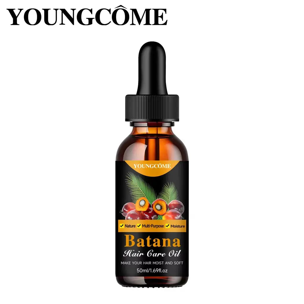 Batana Hair Care Oil, Professional Hair Care Deep Conditioning for All Hair Types, Smoothing Hair Care Oil, Nourishing Hair