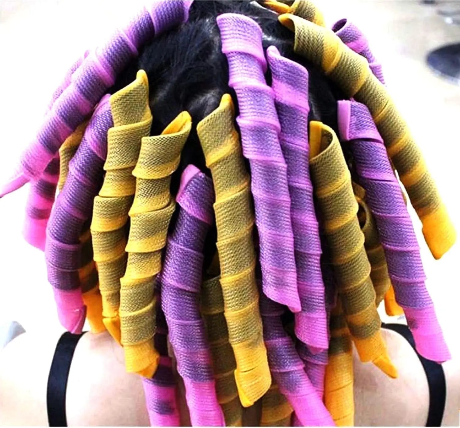 Super Long Spiral Curls Styling Kit - 20Pcs & 45Cm