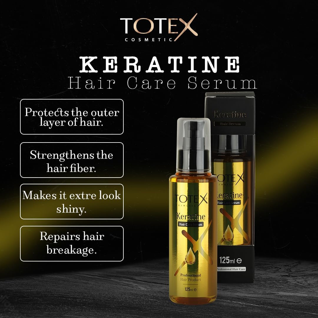 Totex Keratin Hair Care Serum 125Ml