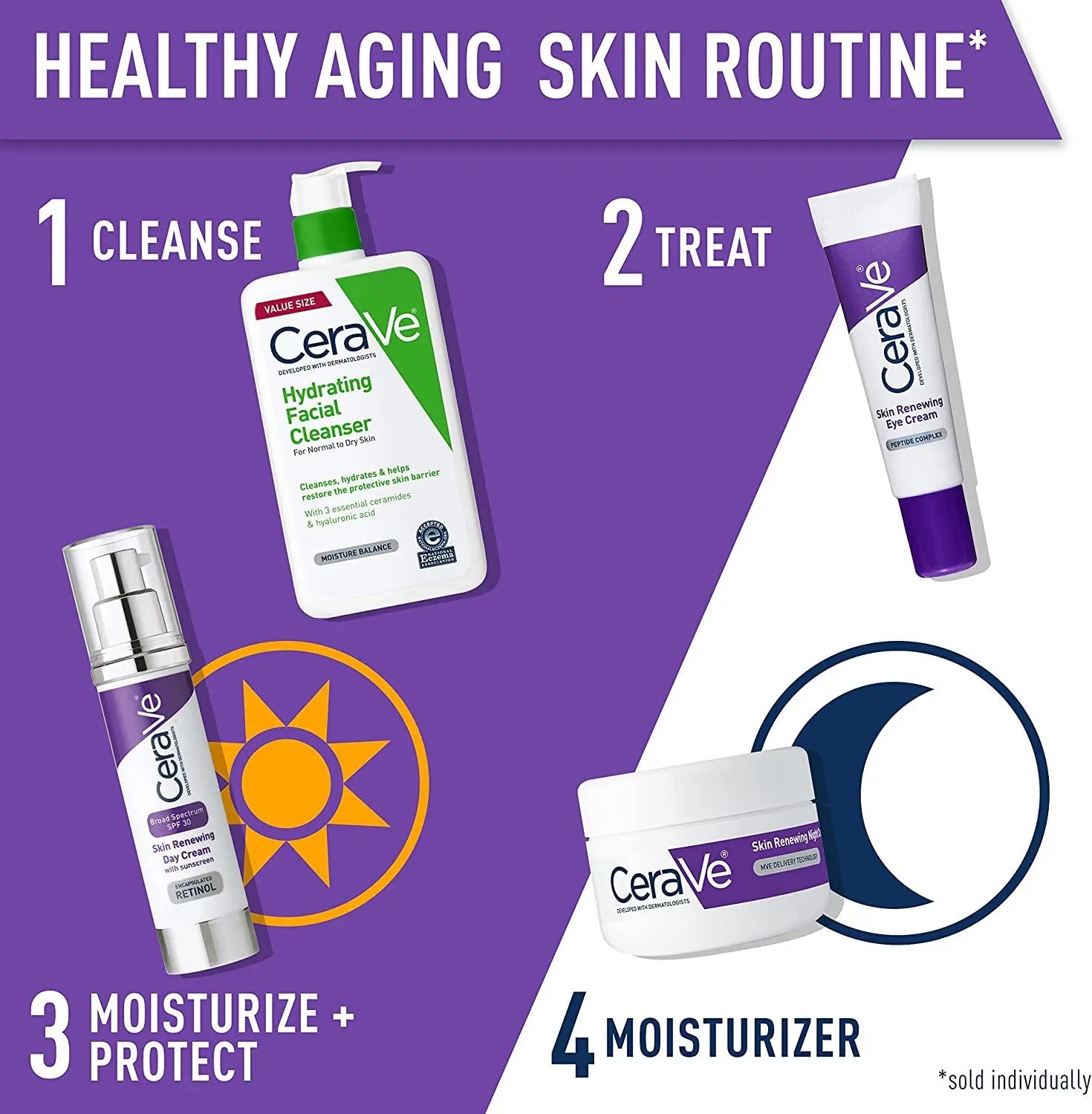 Cerave Skin Renewing Anti-Aging Eye Cream 15Ml, Firms & Reduces Fine Lines & Crows Feet, Niacinamide + Peptide Complex + Ceramides, Developed with Dermatologists