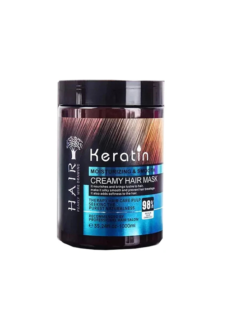 Shampoo and Hair Care Set Hair Mask Keratin Hair Care Silky Repair Dyeing and Perm Oil Control Hair Care
