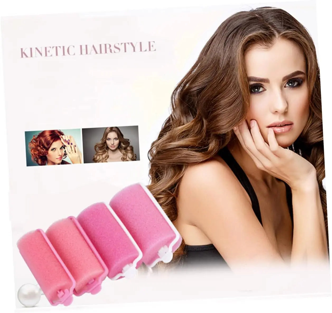 24Pcs Sponge Roller Foam Rollers Hair Curlers Hair Flexible Curlers Sponge S for Foam S for Dressing Tools