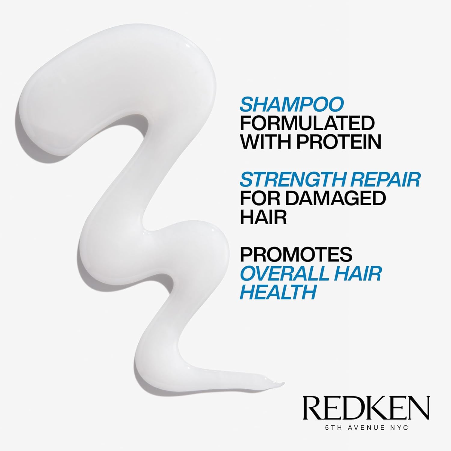 Redken Extreme Shampoo | Shampoo for Damaged Hair | Hair Strengthen & Repair Damaged Hair | Infused with Proteins | 300Ml