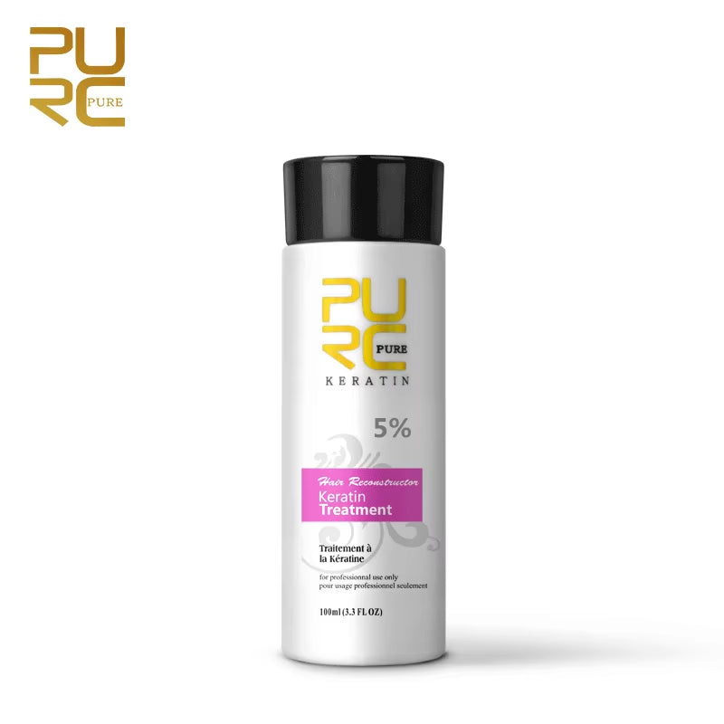 Brazilian Keratin Hair Treatment Keratin Straightening Curly Hair Smoothing Repair Permed Damaged Hair Care Products